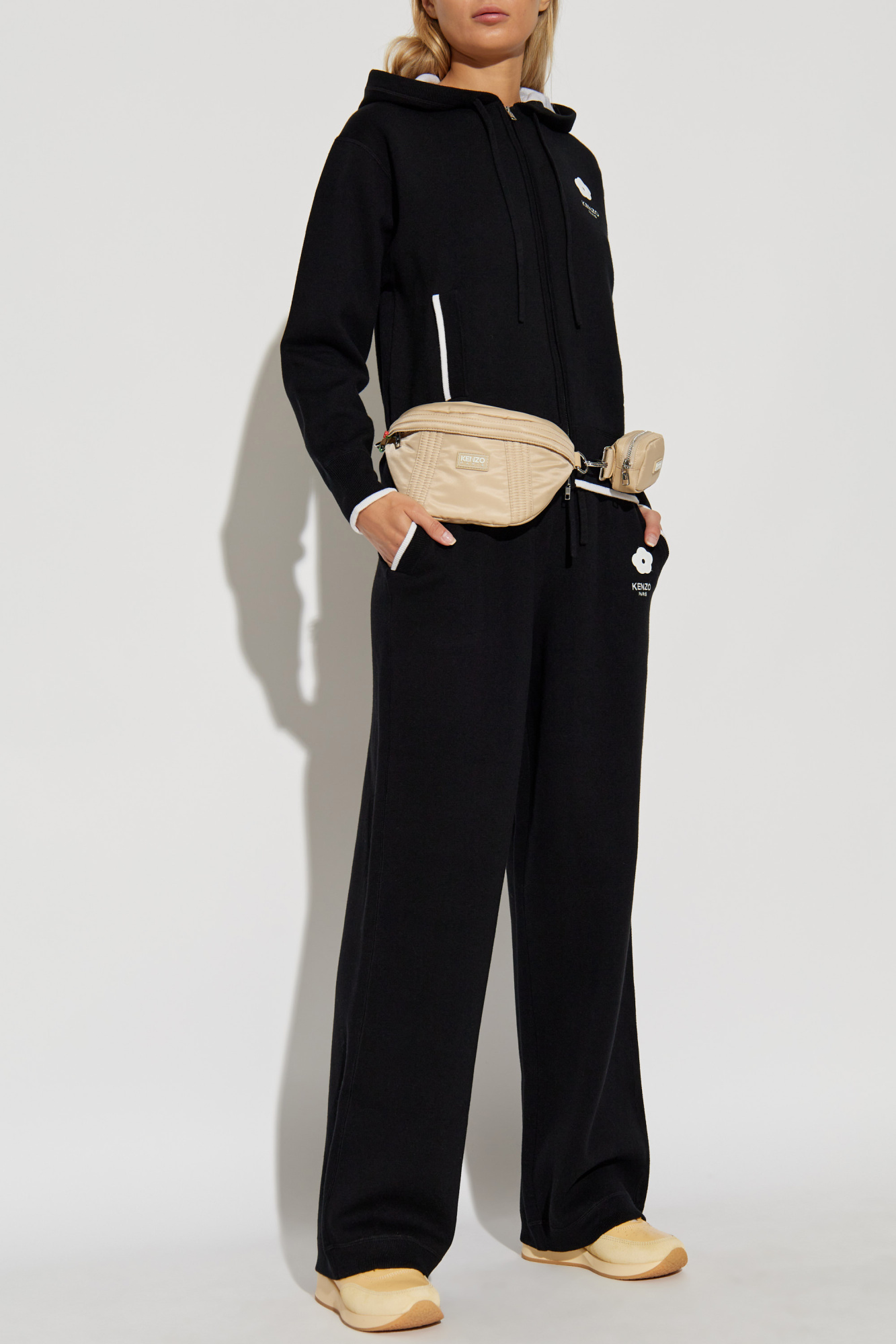 Black Wide leg trousers Kenzo Vitkac GB